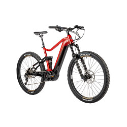 E-BIKE ARRAN FULL SUSP. 29", 19,5"-2, DARK RED SHINY (PANASONIC)