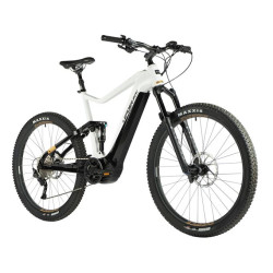 E-BIKE ARRAN FULL SUSP. 29", 21,5"-1, WHITE SHINY (PANASONIC)