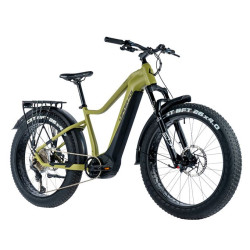 E-BIKE 26" BRASA,FAT BIKE,20"-4, ARMY GREEN (PANASONIC)