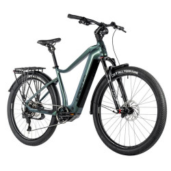 E-BIKE 28" BEND GENT CROSS 19"-2, GREEN BOTTLE (M510)