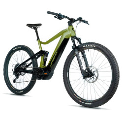 E-BIKE ARRAN FULL SUSP.27,5" 16"-1, ARMY GREEN (PANASONIC)