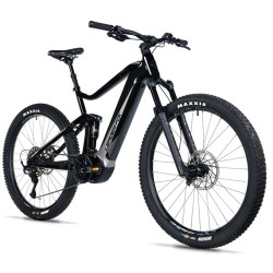 E-BIKE AYRA FULL.SUSP 29", 19,5"-2,  BLACK SHINY (PANASONIC)