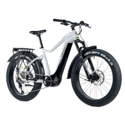 E-BIKE 26" BRASA,FAT BIKE,18"-1, WHITE SHINY (PANASONIC)