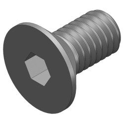 S_1028 - Screw_DIN 7991_M6x12 black