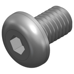 S_1187 - Screw_ISO 7380_M5x8 black