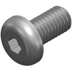 S_1188 - Screw_ISO 7380_M5x10 black