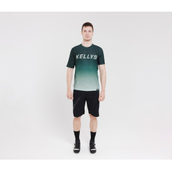 Enduro dres  KELLYS TYRION 2 krátky rukáv green- S