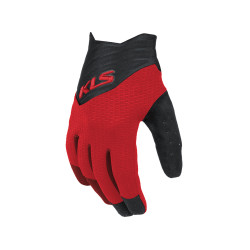 Rukavice KLS Cutout long red  S