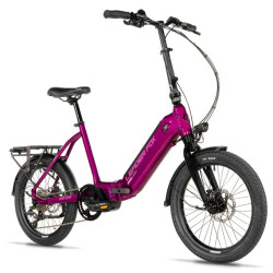 E-BIKE 20" URBY-3, VIOLET SHINY (FR5/M420)